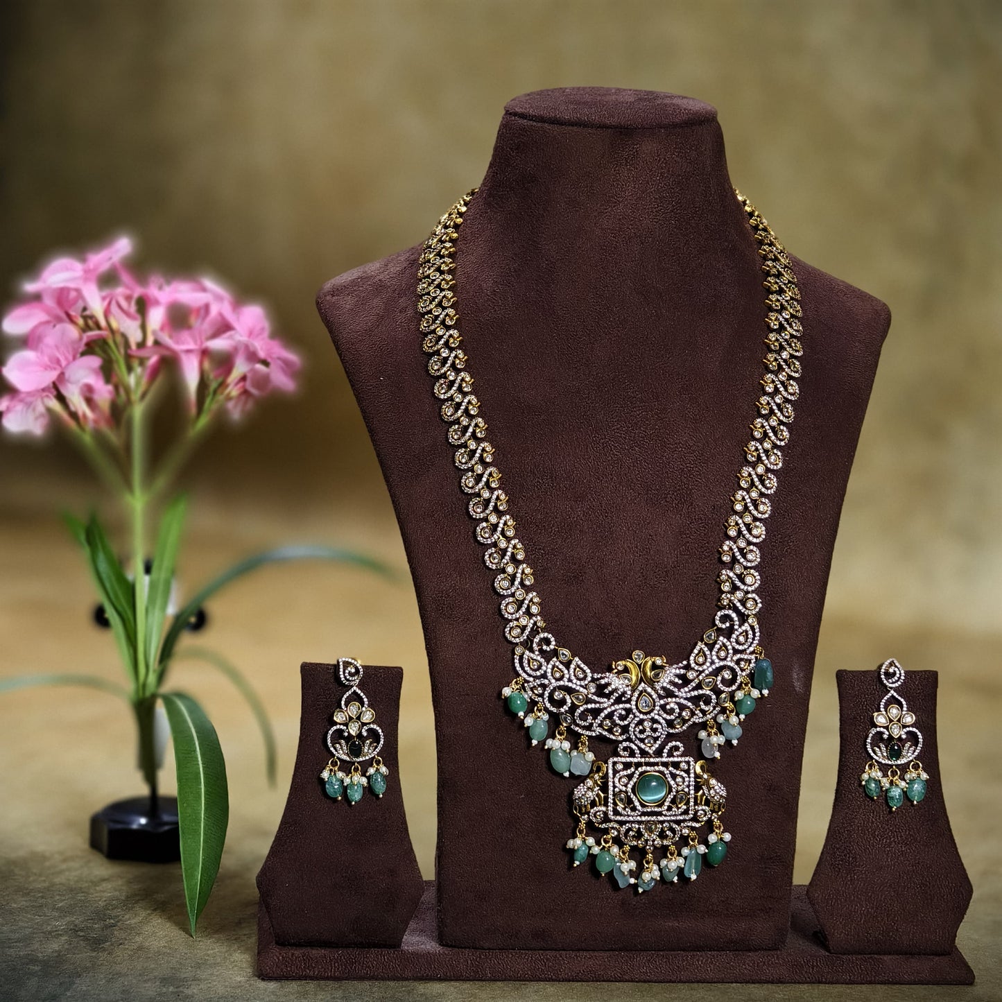 Bridal long neck set