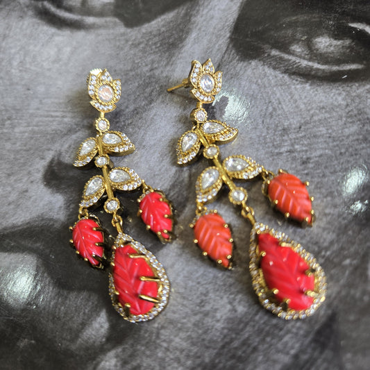 Earrings(orange)