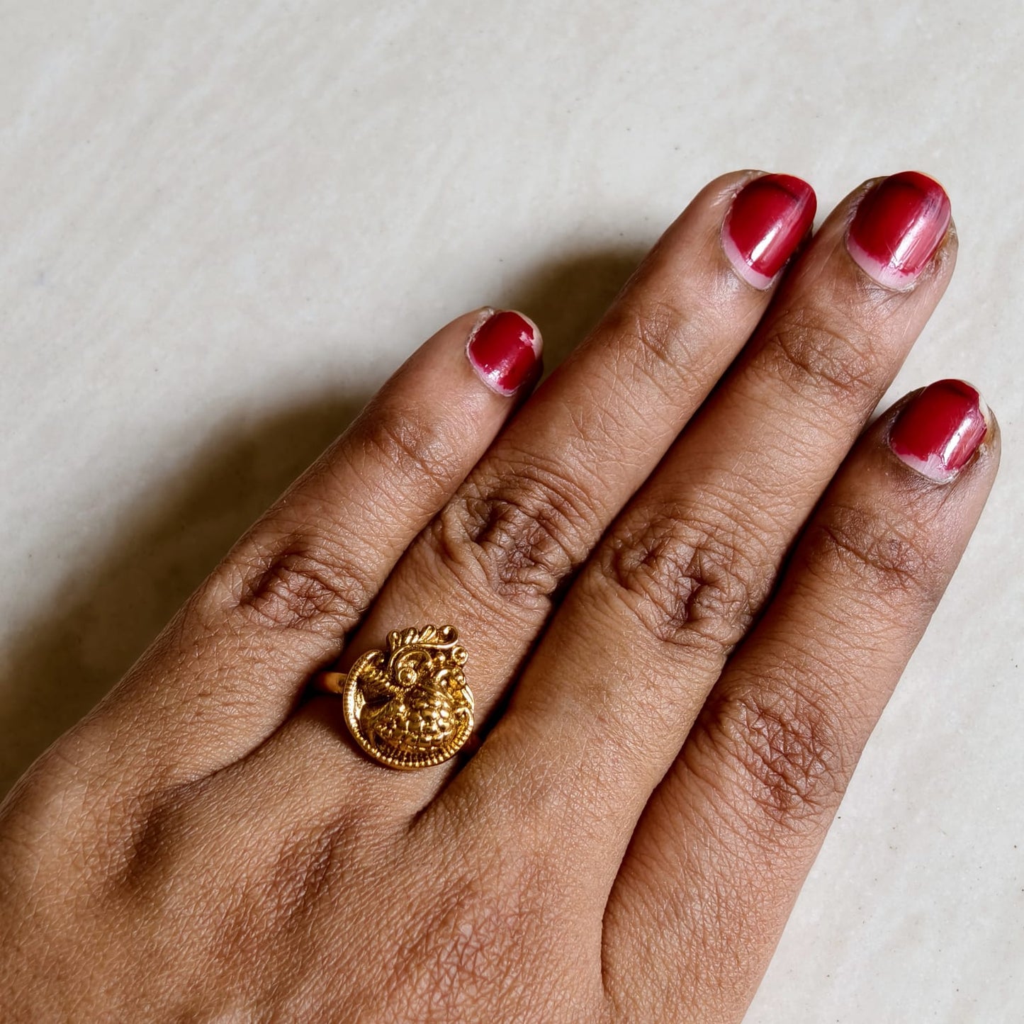 Nakshi finger ring