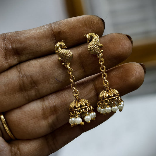 String earrings