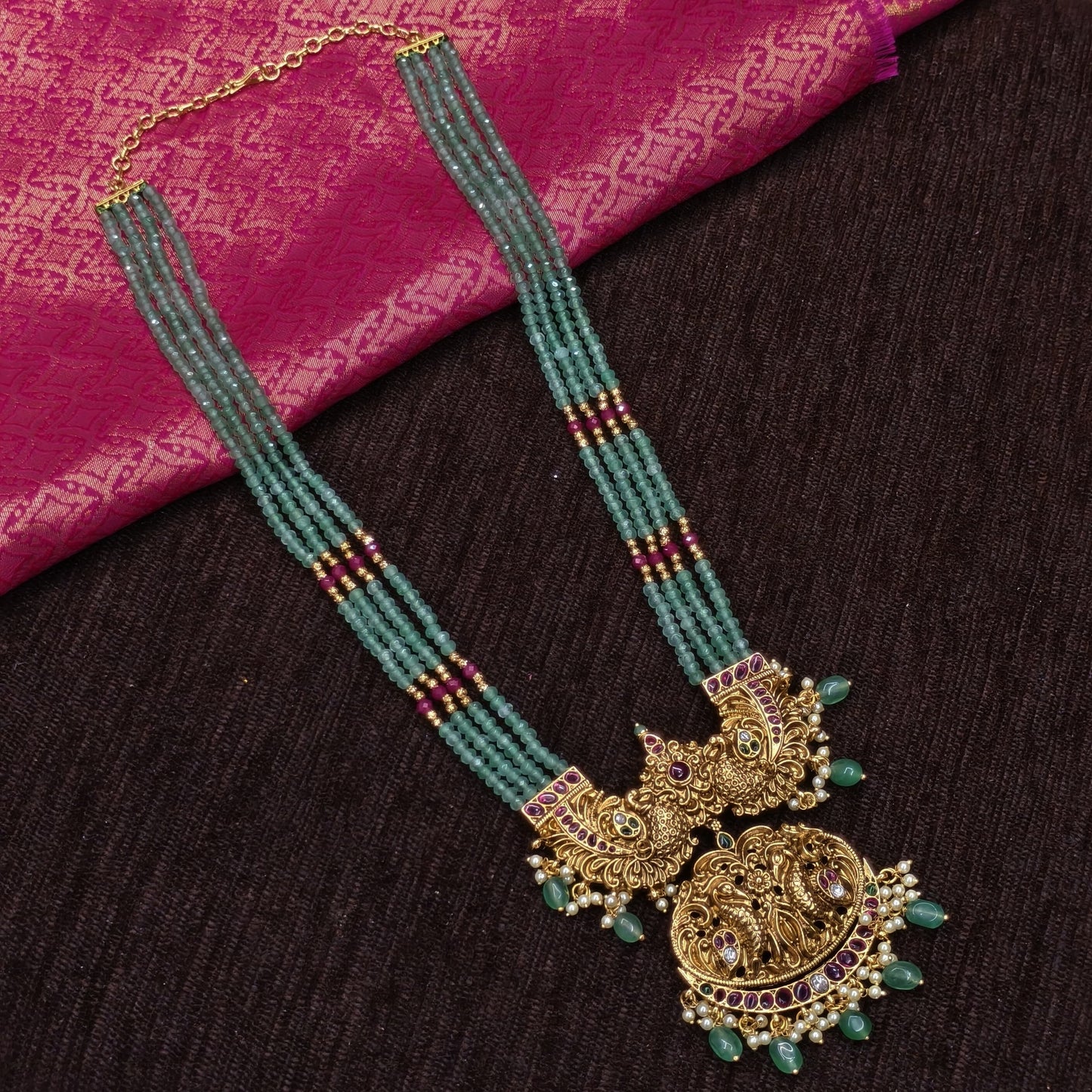 Green beads haram.