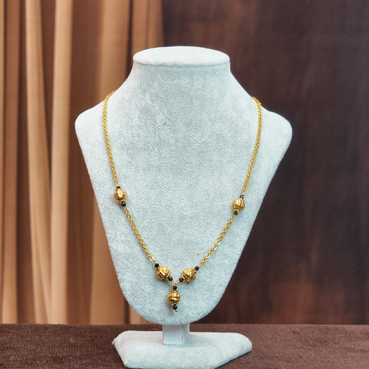 Nakshi ball black beads