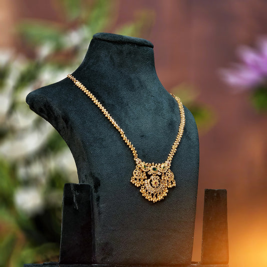 Micro gold plated chain