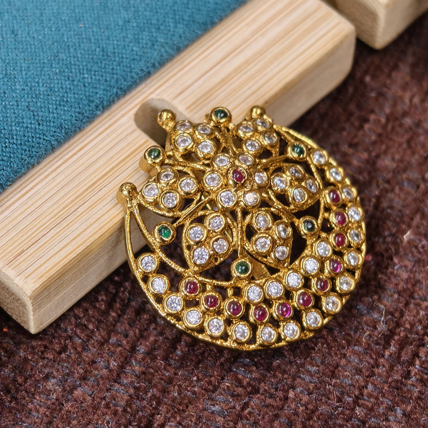 Nanu patti with 2 pendants