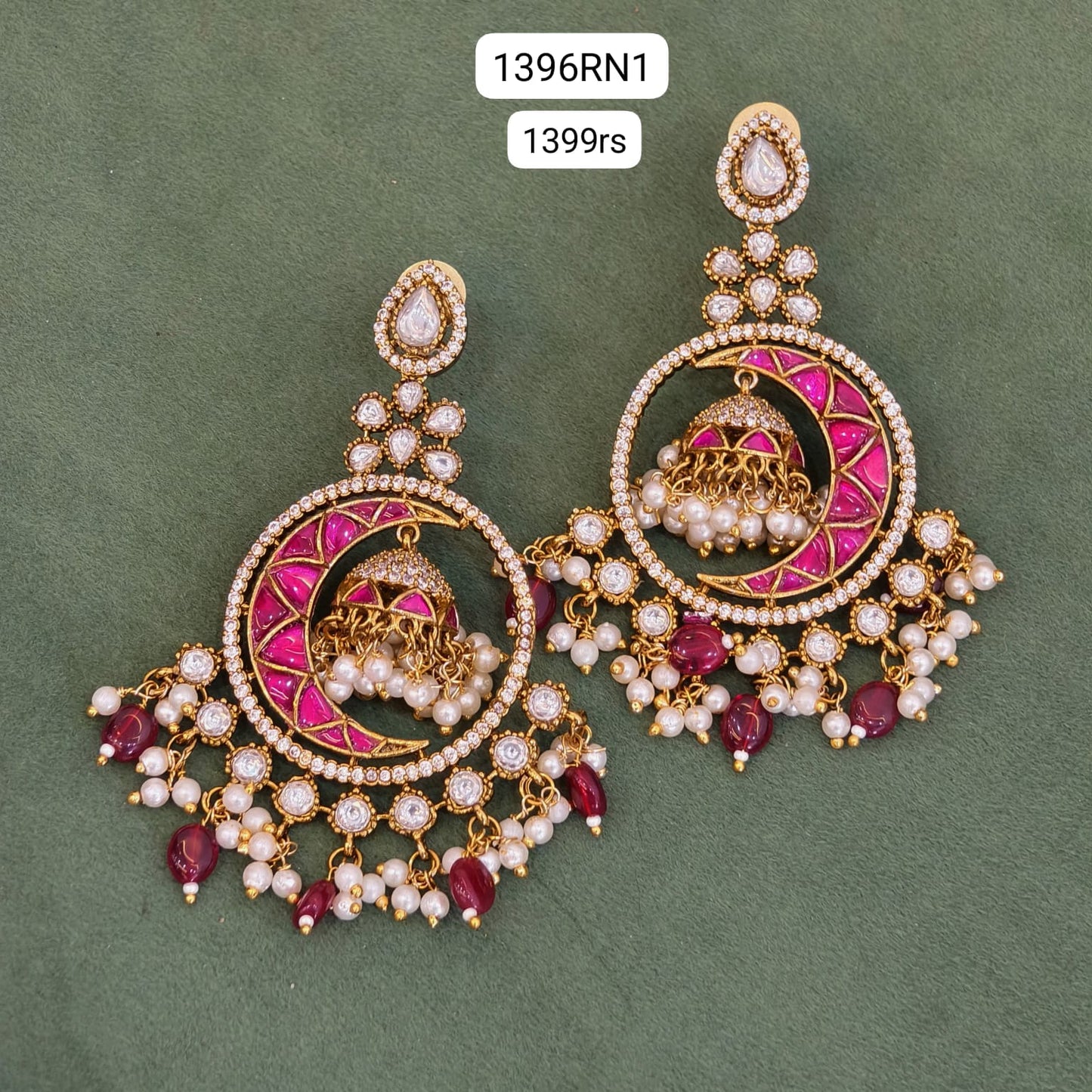 Chandbali earrings