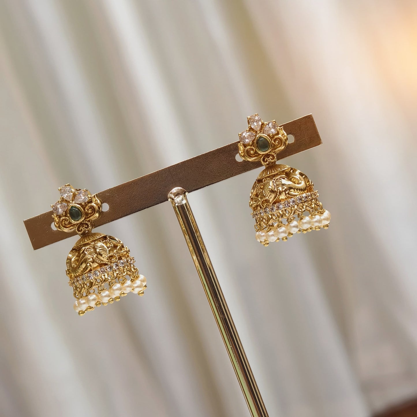 Butta Earrings green