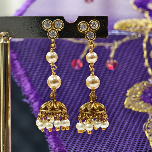 String earrings