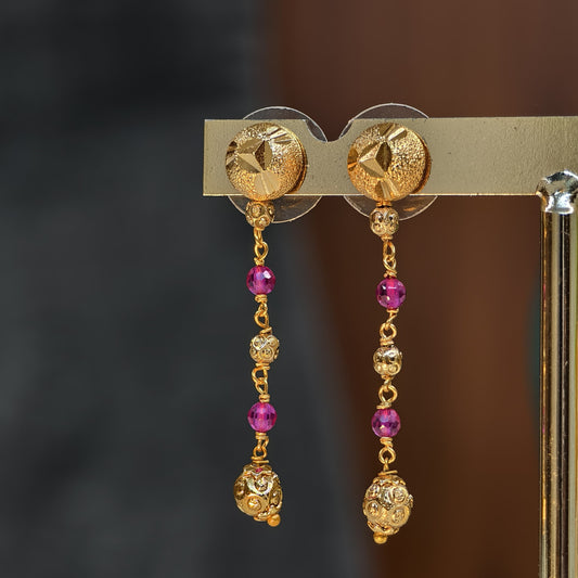 String earrings