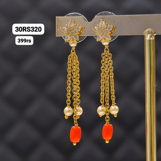 String earrings