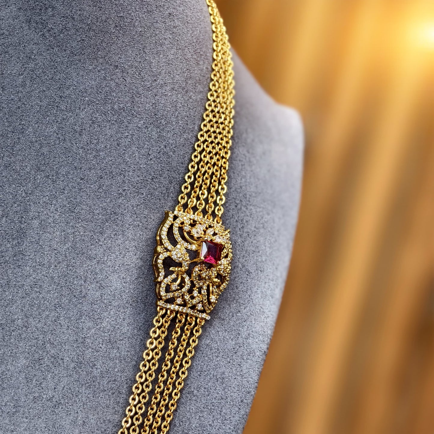 5 lines pink chandraharam