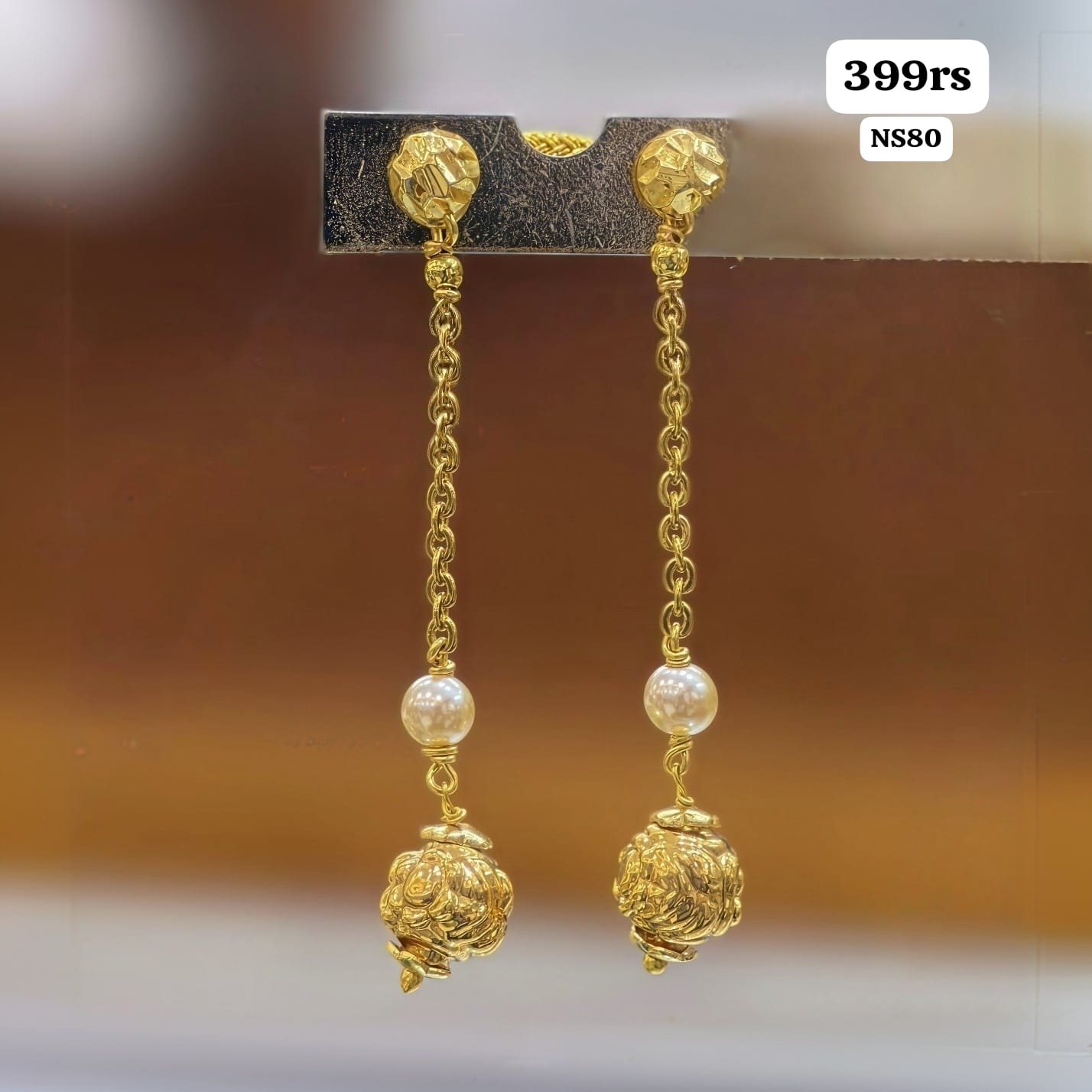 String earrings