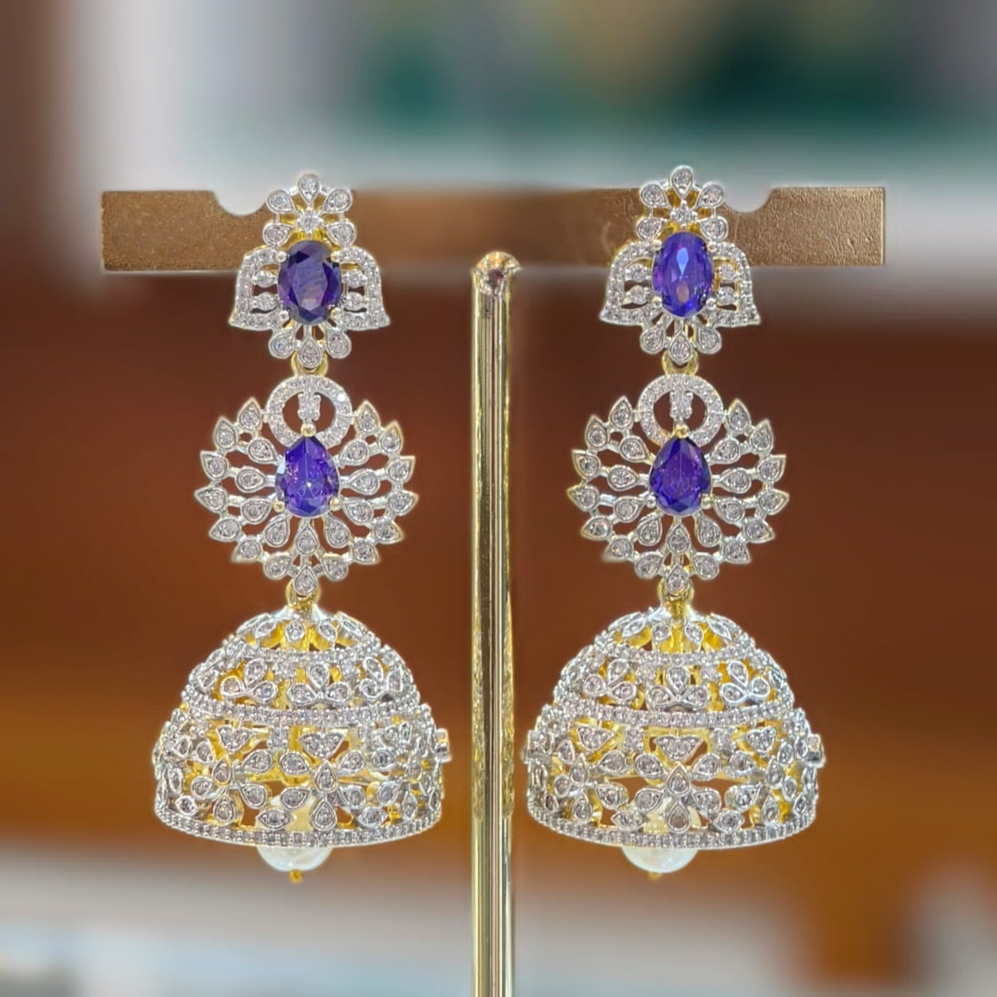 Violet Diamond short Neckset