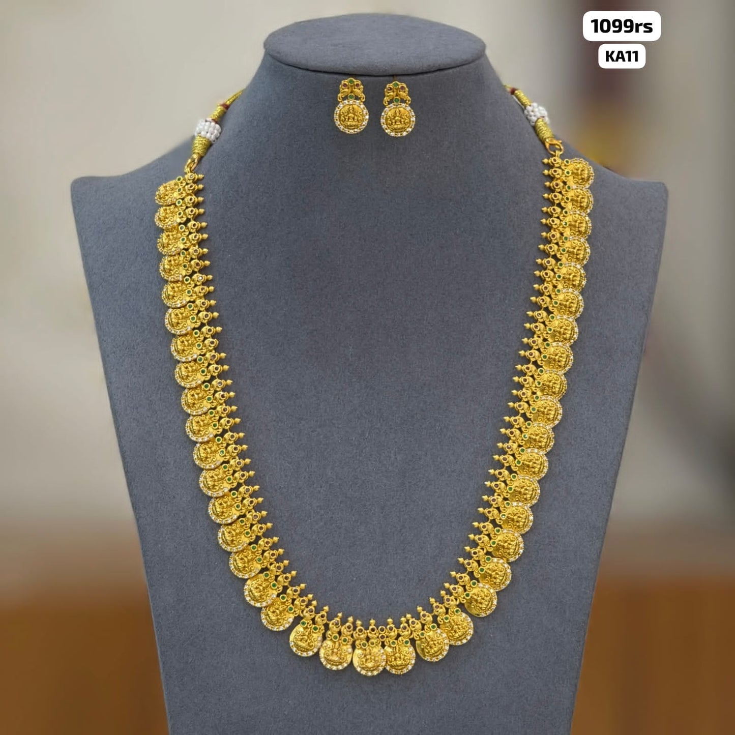 Kasu long Necklace