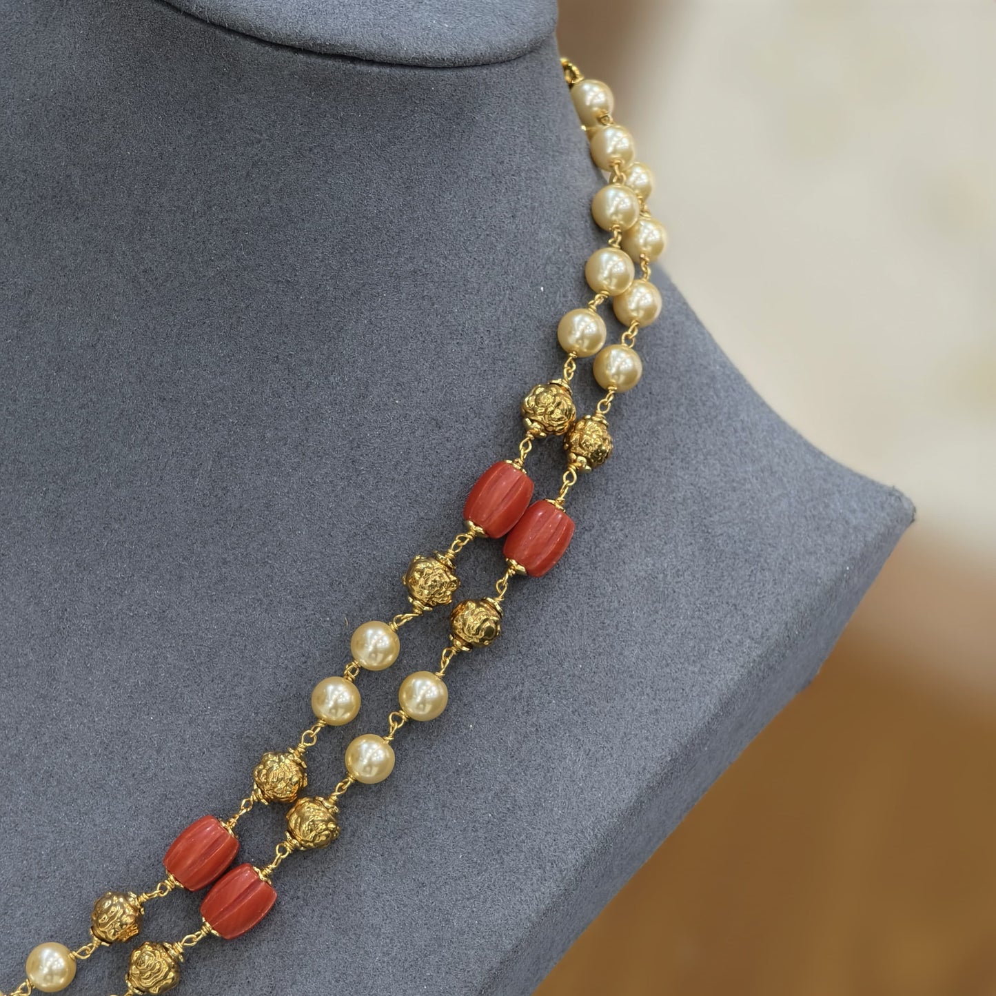 Double layer Beads Chain