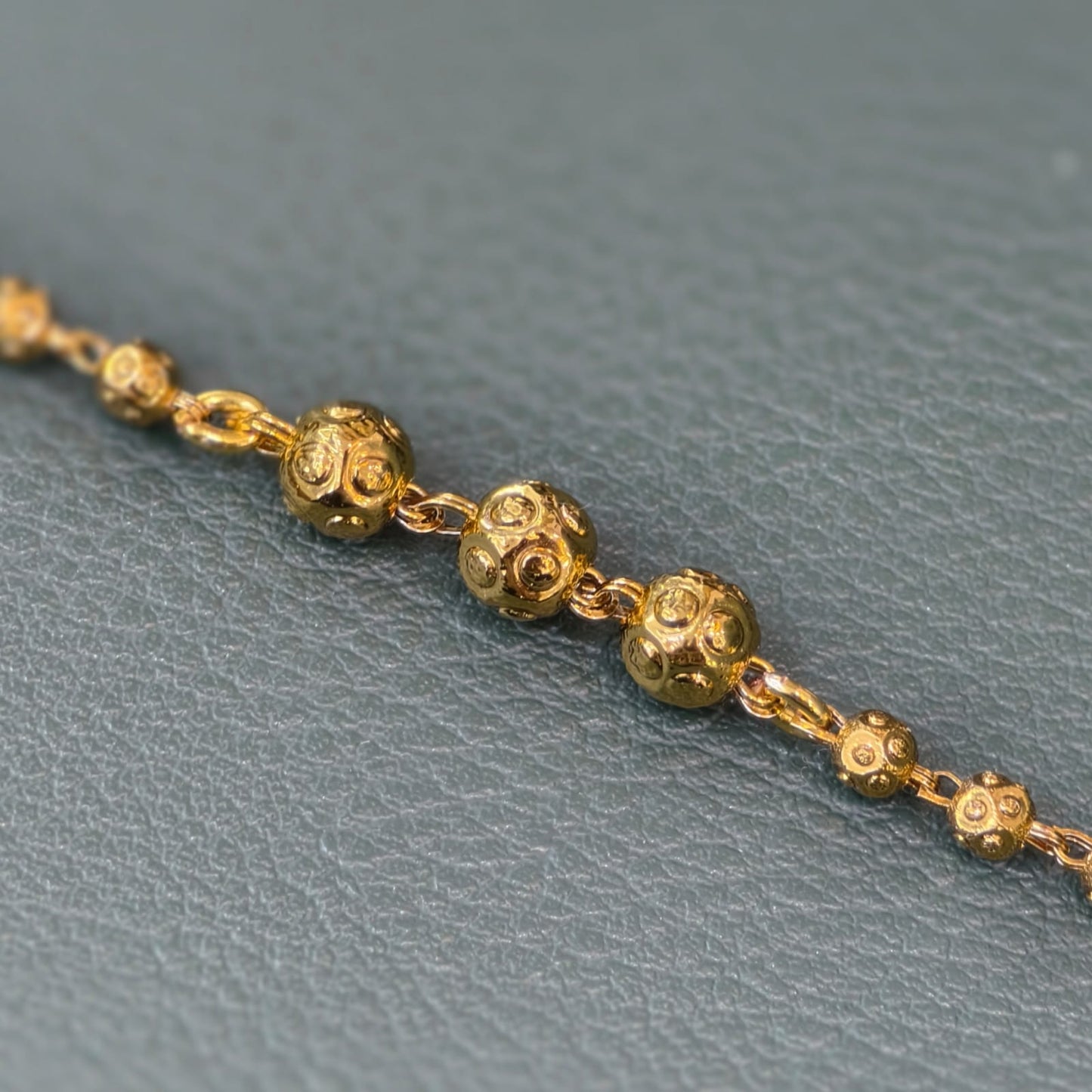 Gold Beads Bracelet