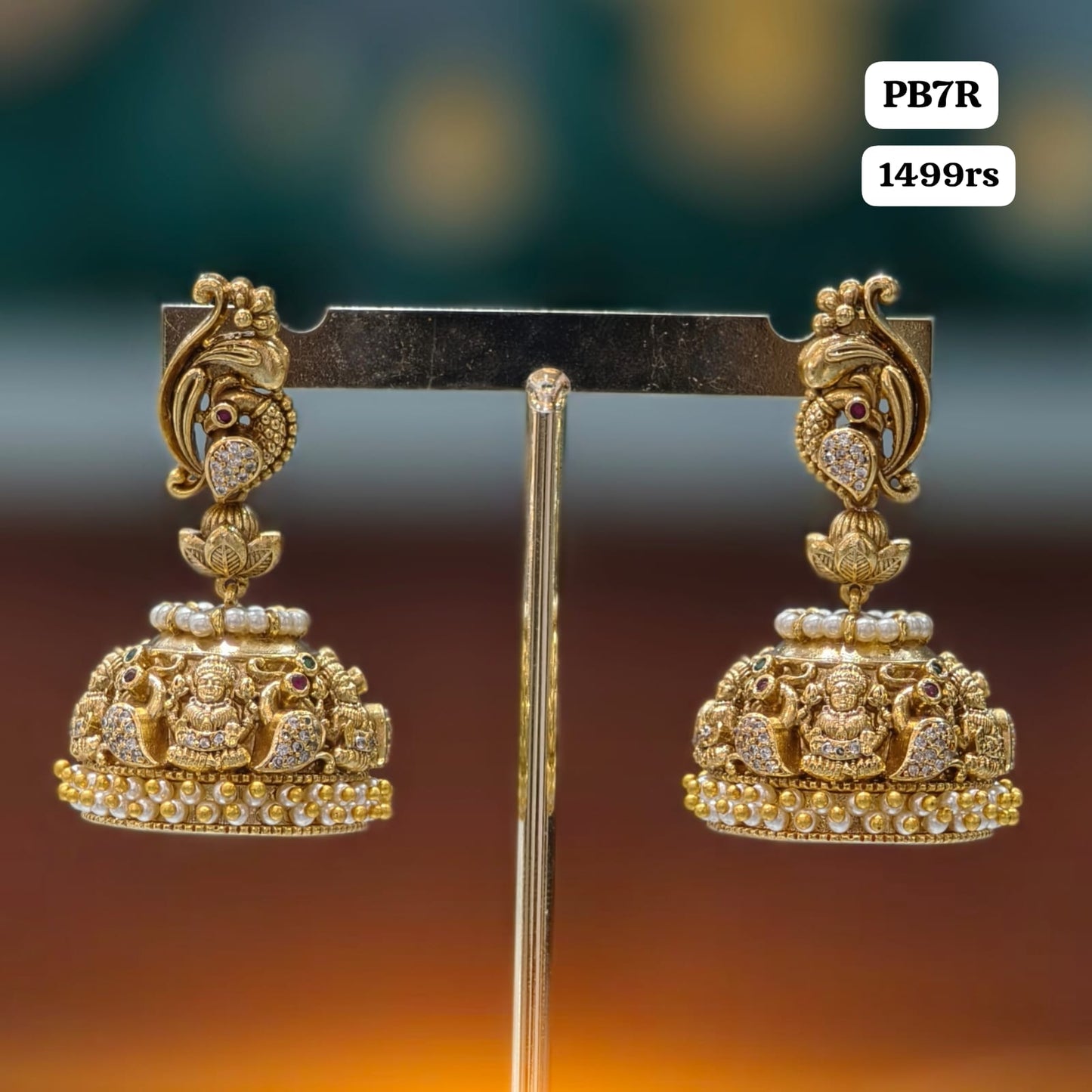 Antique Butta Earrings