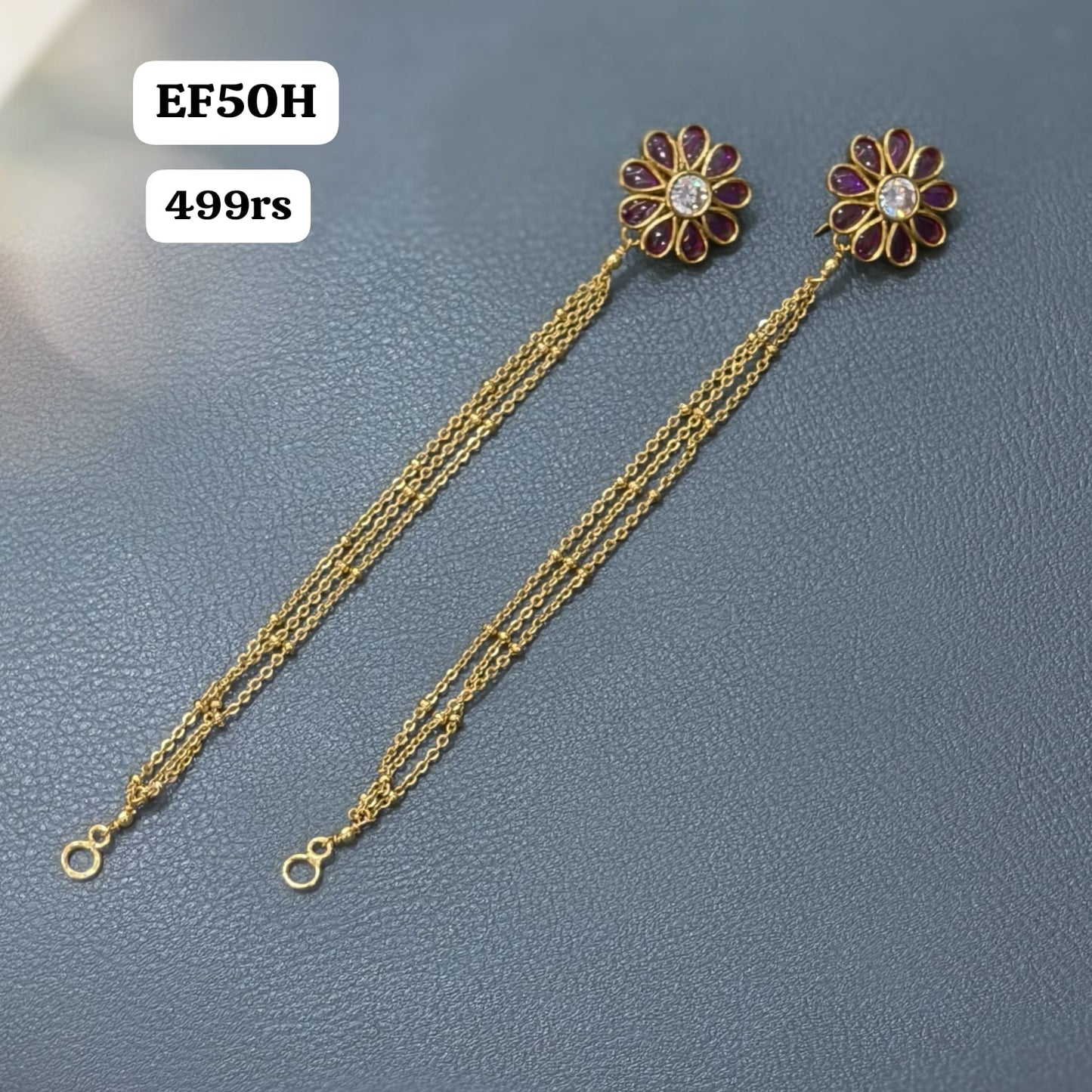 Flower pattern Earchains
