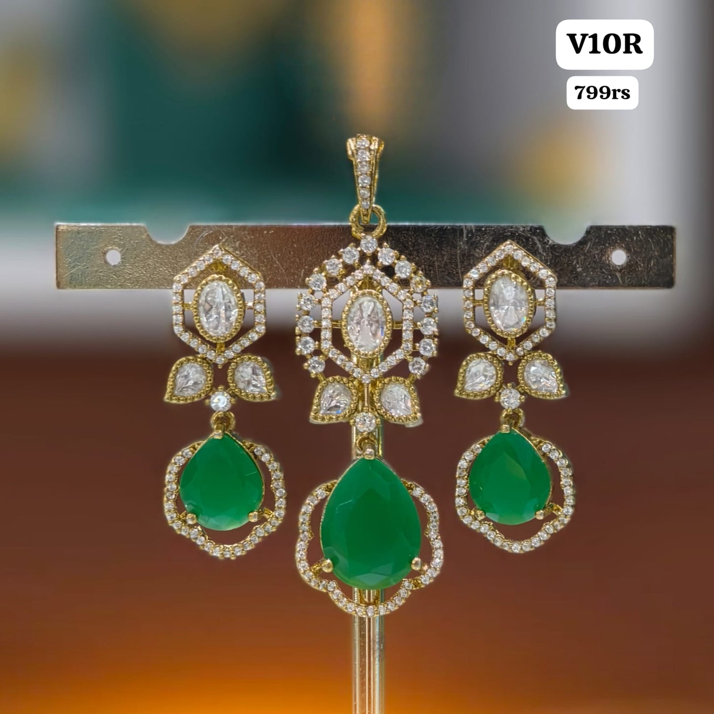 Pendant with Earrings