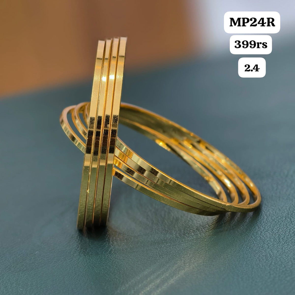 Micro gold Bangles (2.4)