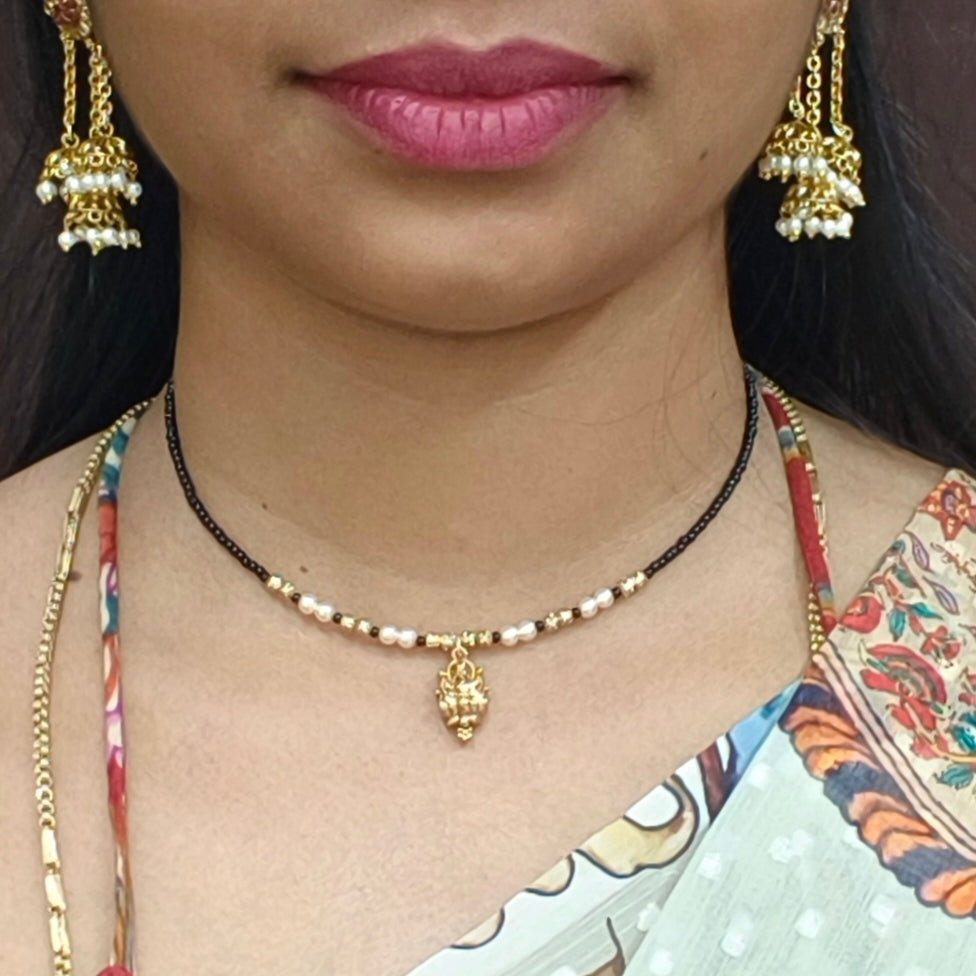 Black beads
