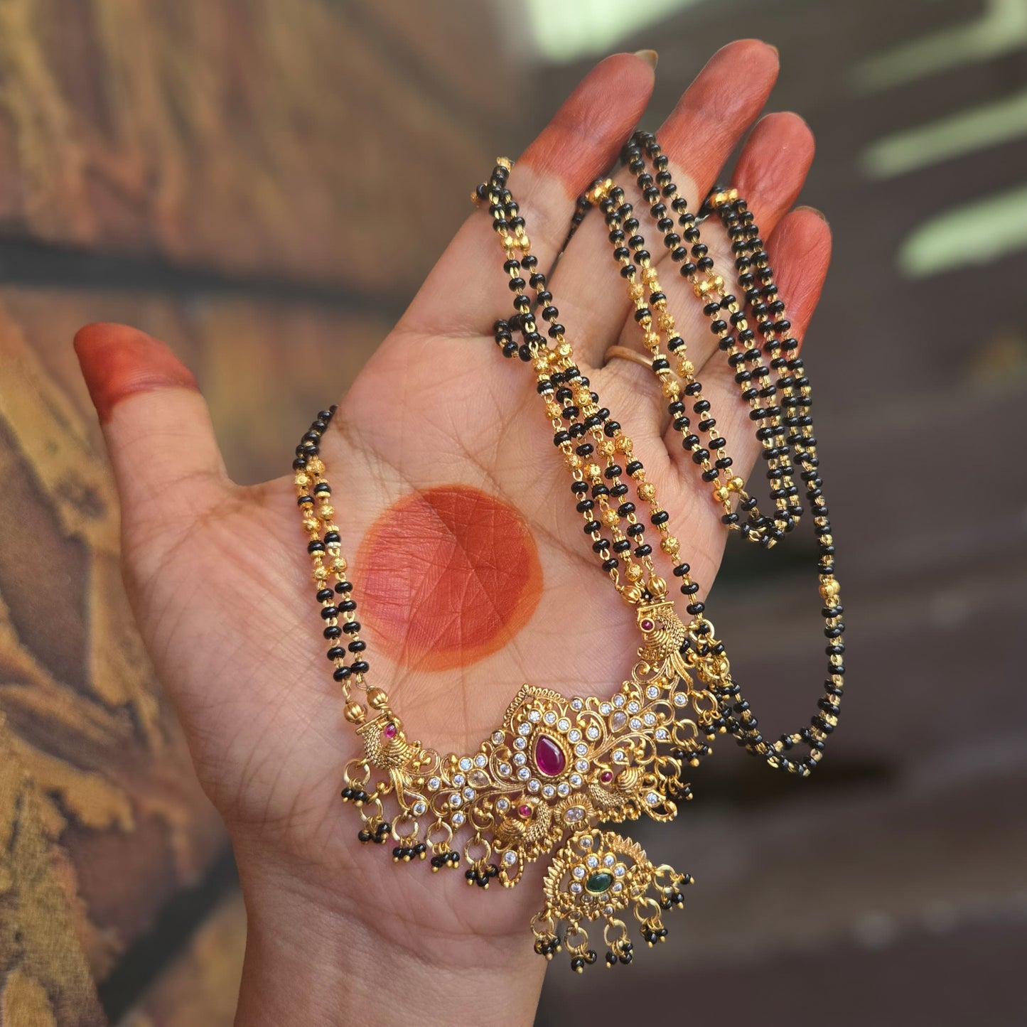 Black beads long haram