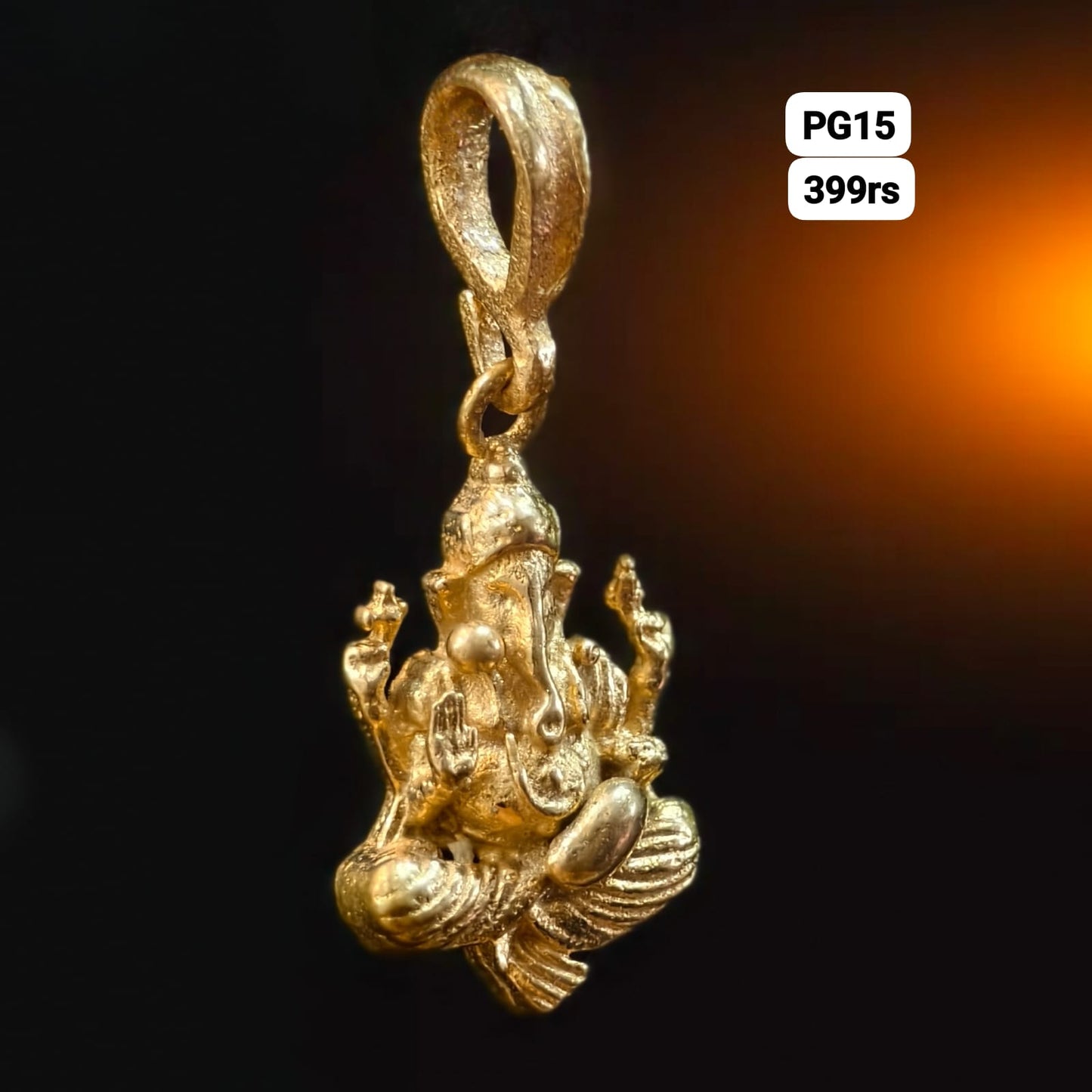 Panchaloham Lord Ganesh Pendant