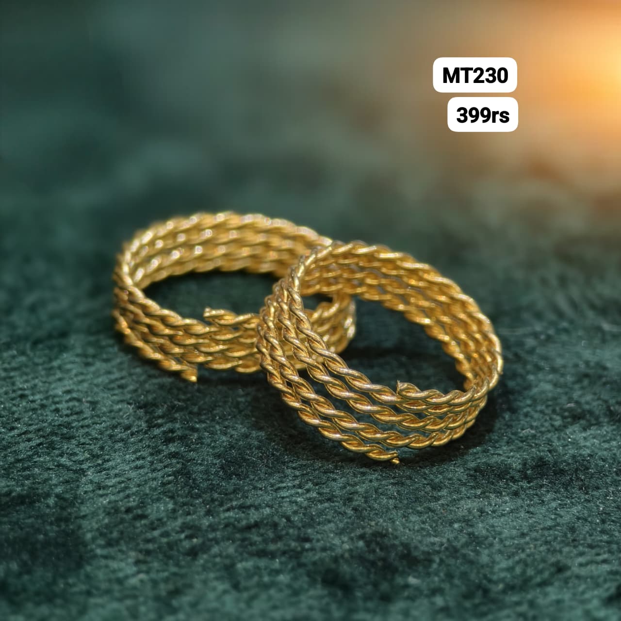 Panchaloham Toe Rings