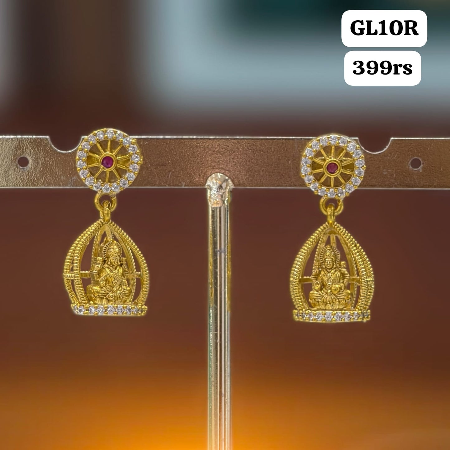 Laxmi small butta Earrings