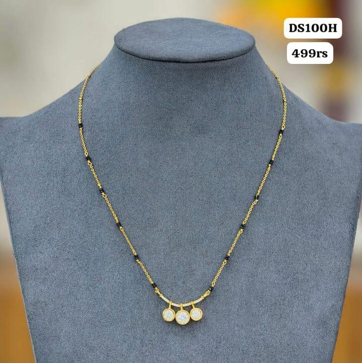 Short Black Beads