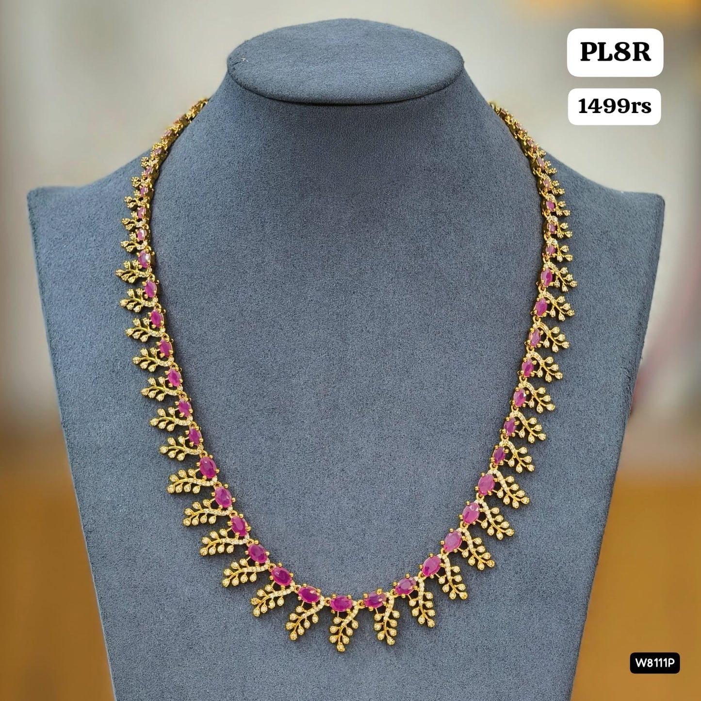 Pink Long Neckset