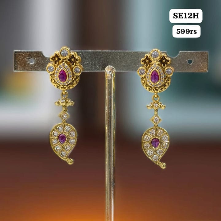 Ruby Earrings