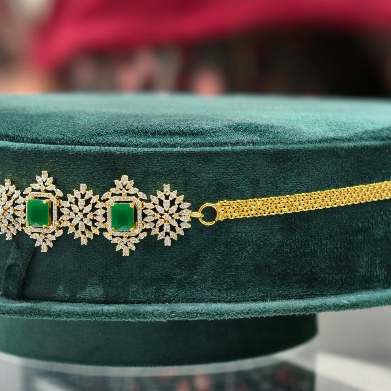 Diamond Hip Belt (Green)