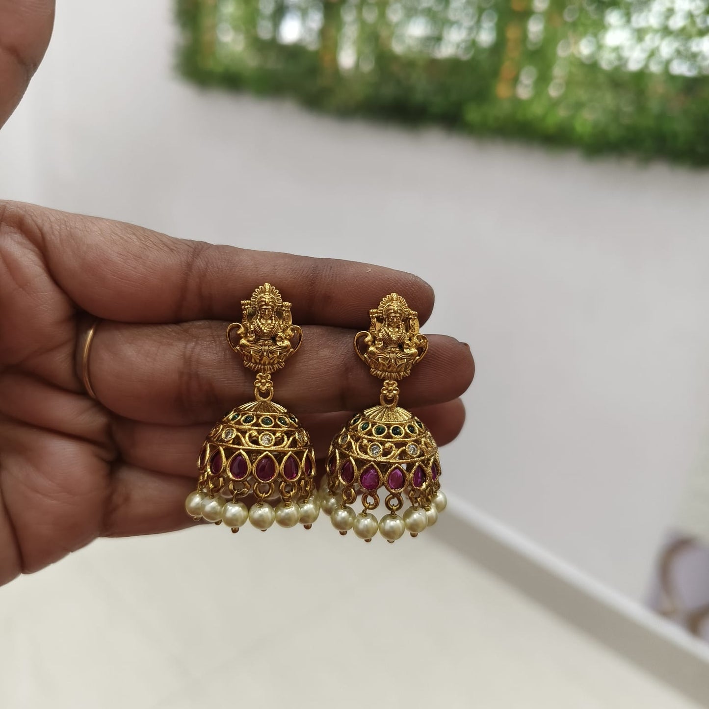 Lakshmi earrings