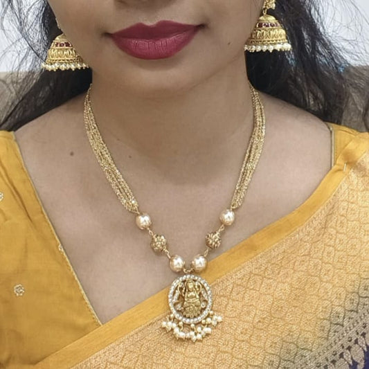 Nakshi pendant chain