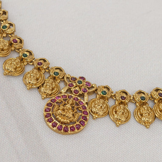 Short kasu neck set