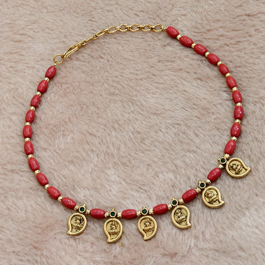 Coral neck piece