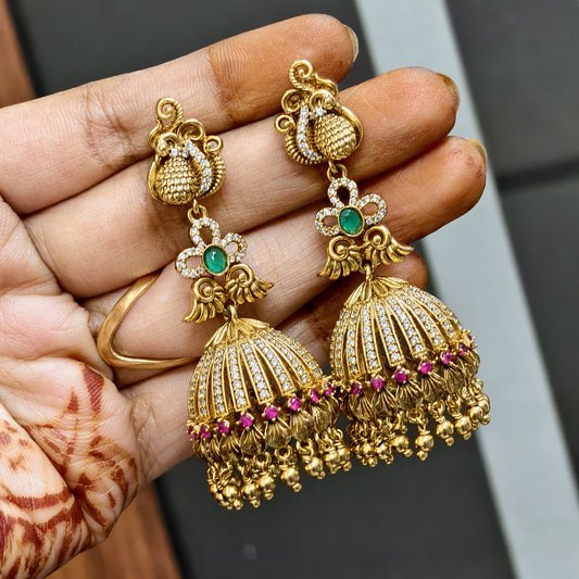 Nakshi jumka(light weight)