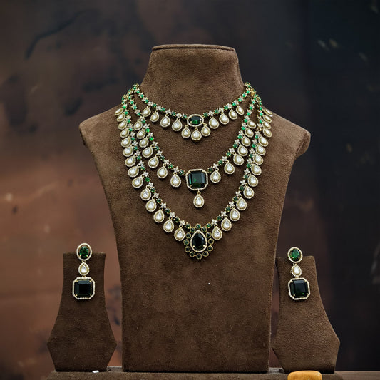 Victorian layers long Necklace
