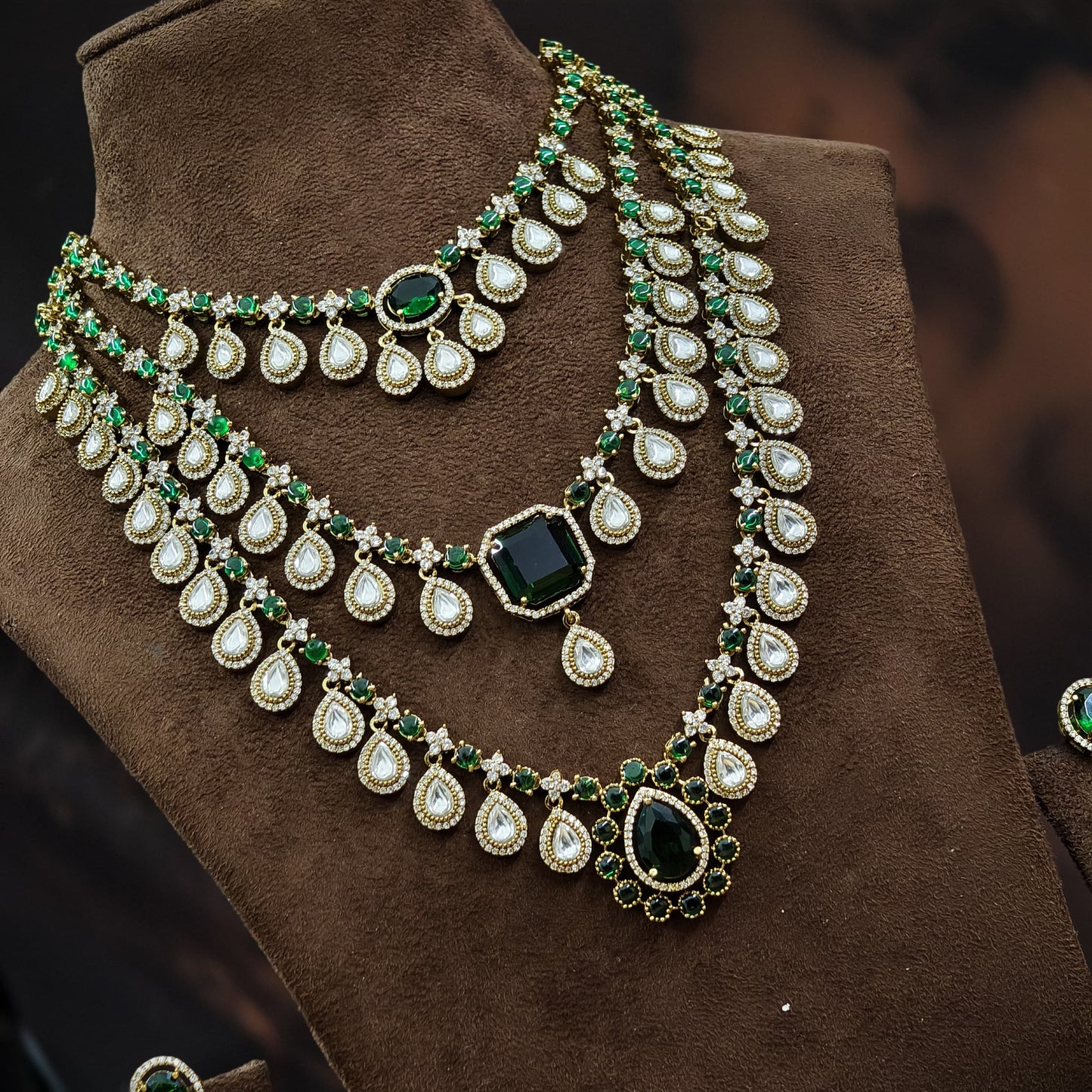 Victorian layers long Necklace