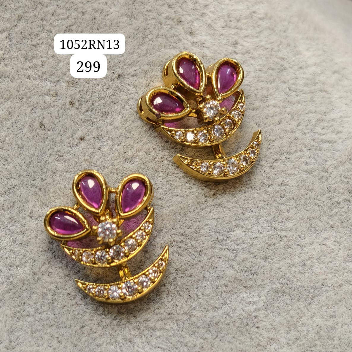 Pink studs