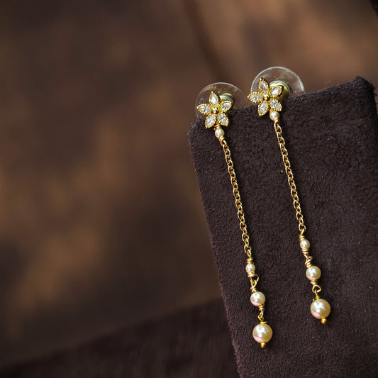 String earrings