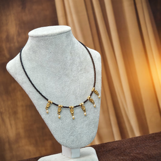 Black beads