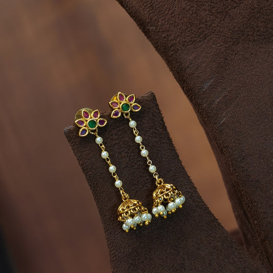 String earrings