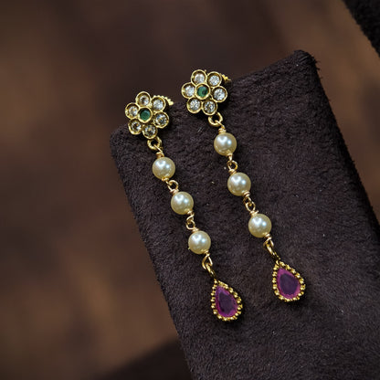 String earrings