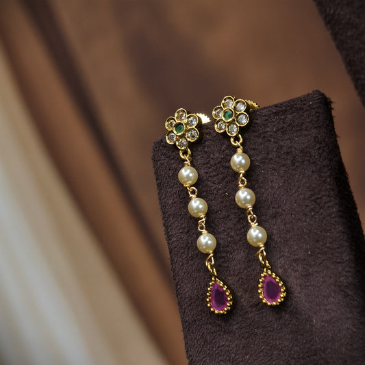 String earrings