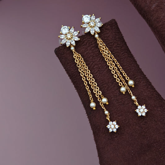 String earrings