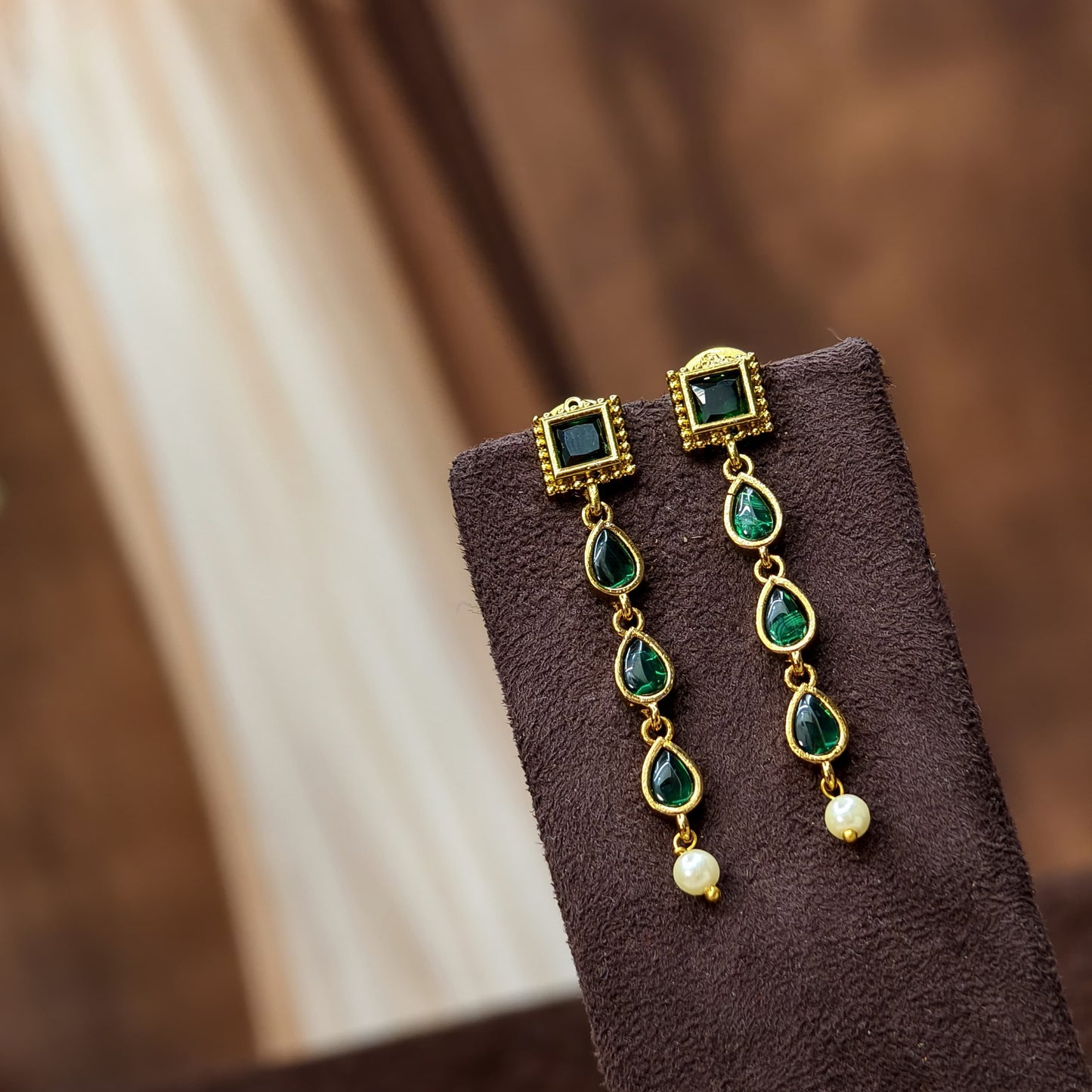 String earrings