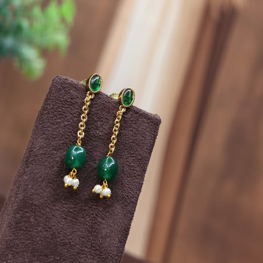 String earrings