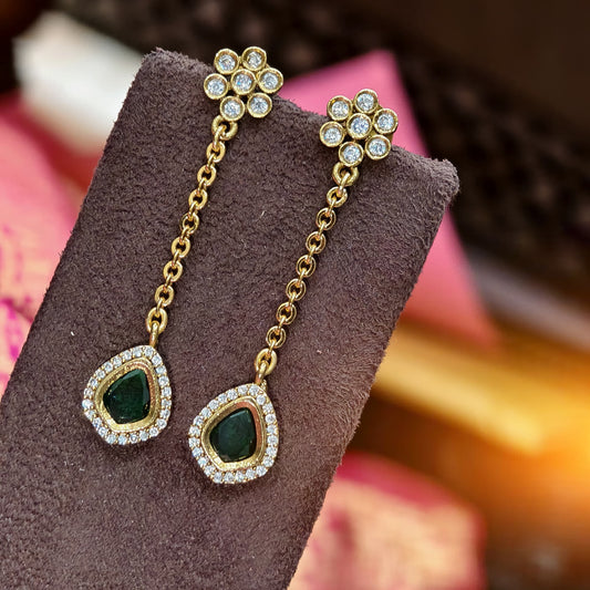 String earrings