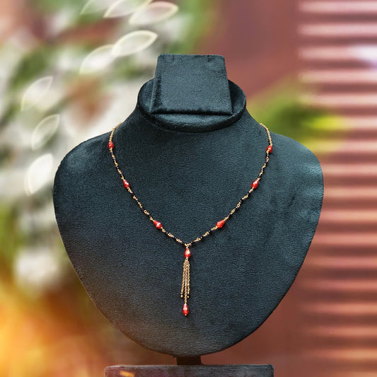 Diamond black beads